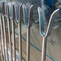 Chống cần inox dài 110cm , giá rẻ dùng cho câu cần máy.