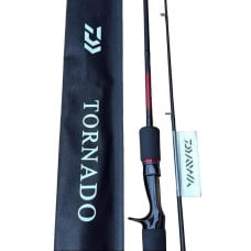 Cần câu máy ngang Daiwa TORNADO 1m98 độ cứng M.chuyên lure .chính hãng.