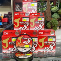 Dây câu DAIWA J-Braid Grand x8 chính hãng của Nhật.chuyên câu biển ,sông ,hồ,lure ….Dây chịu lực tốt chống mài mòn