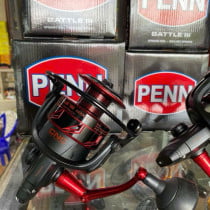 MÁY PENN BATTLE lll HS chính hãng 6000,8000 chuyên câu cá lớn.kháng mặn .vòng tua nhanh..