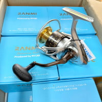 Máy câu cá RYOBI RANMI PLUS 6000.7000.8000. Dòng máy khỏe thích hợp câu cá lớn.