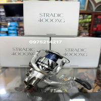 Máy câu Shimano stradic 2023 size 4000XG.Chính hãng của Nhật .kháng mặn ,bền bỉ.chuyên câu lure.